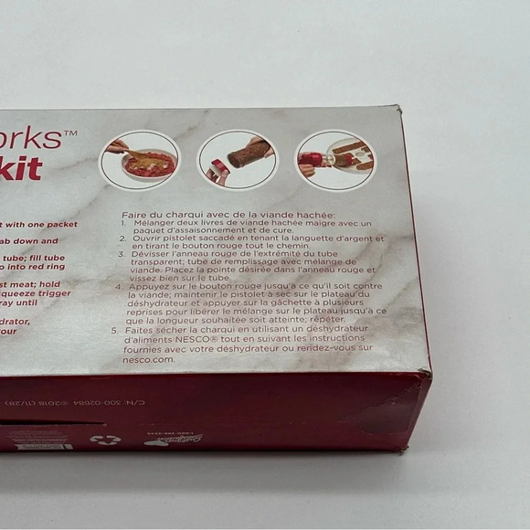 Nesco Jumbo Jerky Gun Beef Jerky Gun BJX-5 - New Open Box - Picture 6 of 7